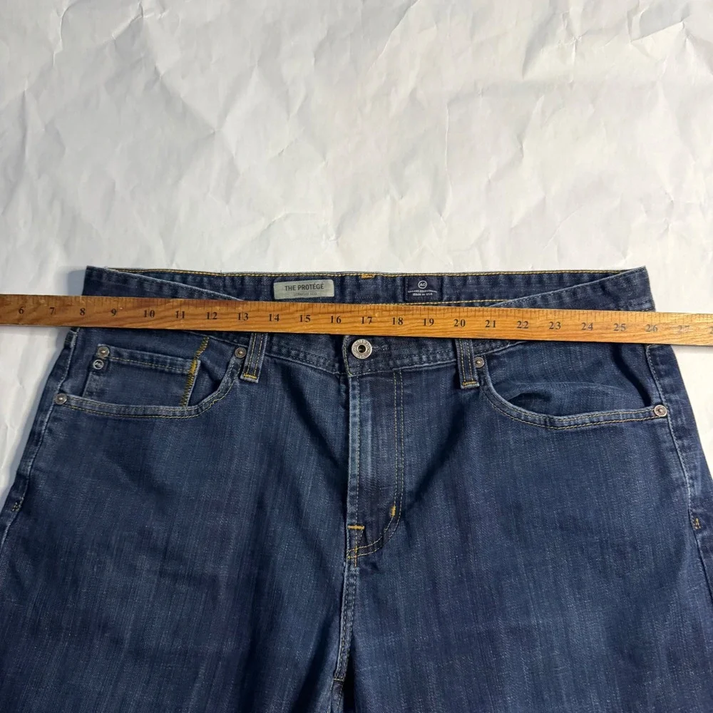 AG Adriano Goldschmied Protege Straight Leg Jeans Mens Indigo Dark Wash 38x30‎
